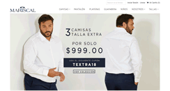 Desktop Screenshot of mariscalmoda.com